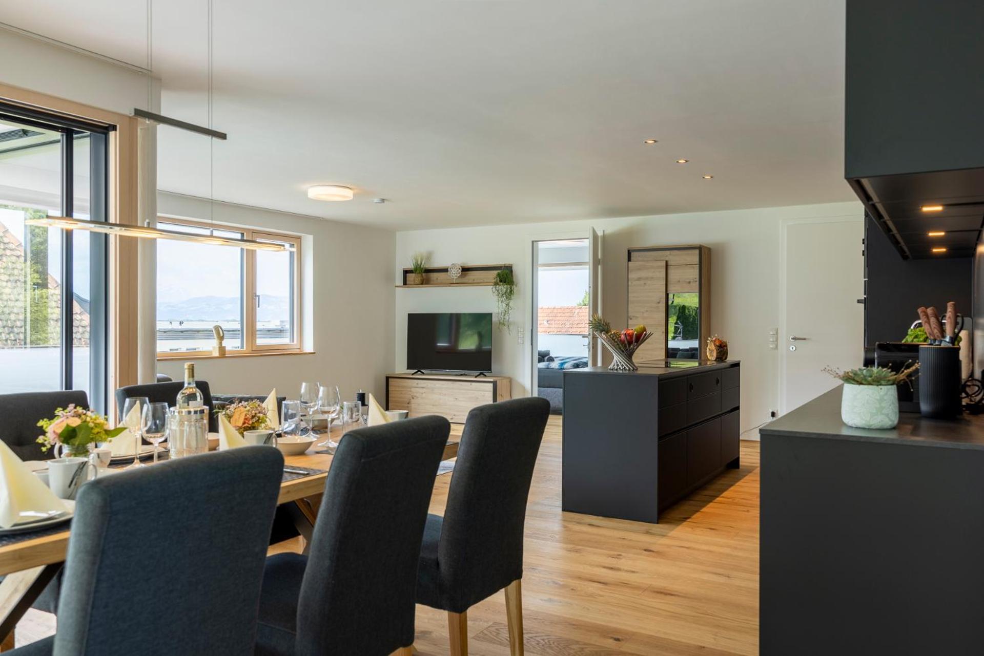 Bodensee Bergblick Suite Лохау-бай-Брегенц Экстерьер фото